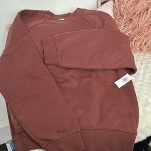 Old Navy Women’s Burgundy Sweatshirt Medium